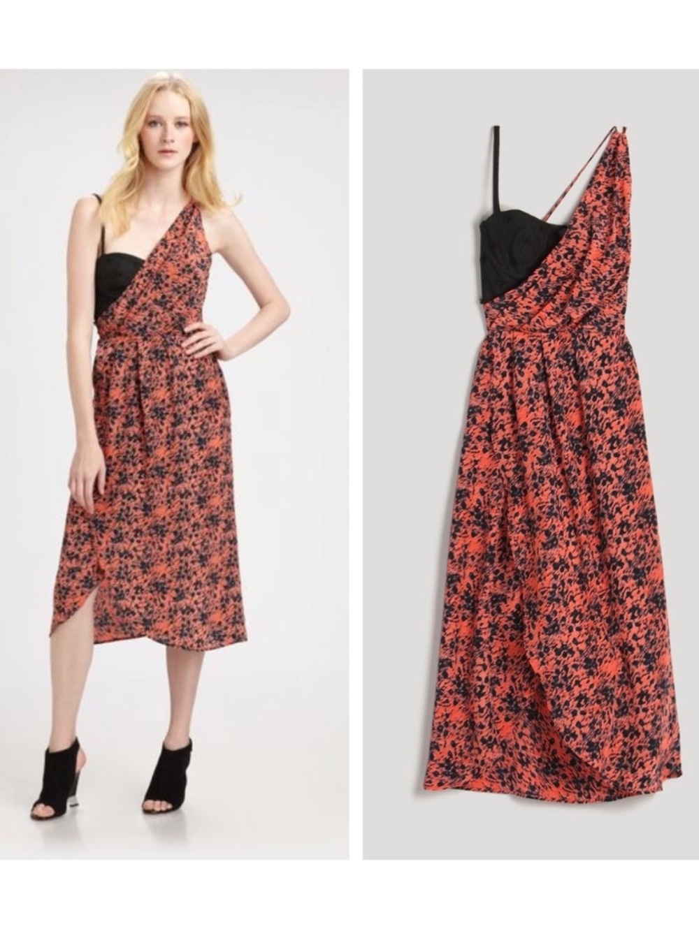Rachel Comey Silk Bustier Cassus Dress